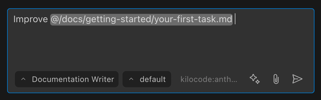 very primitive prompt